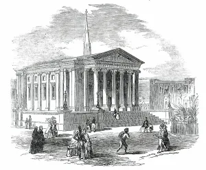St Pauls Church Prints: St. Paul's Church, Malta, Built at the Expense of the late Queen Dowager Adelaide