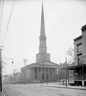 St Pauls Church Prints: St. Paul's Church, Richmond, Va. between 1900 and 1910. Creator: Unknown