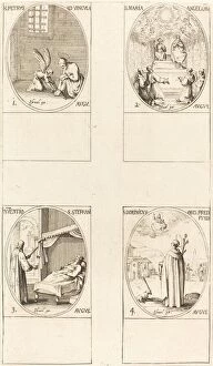 Simon Collection: St. Peter, Apostle; St. Mary of Angels; Discovery of the Body of St. Stephen; St. Dom