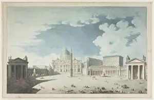 Sunny Prints: St. Peter's Basilica and St