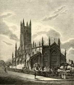 Barry Gallery: St. Peters Church, Brighton, 1835. Creator: G Baxter