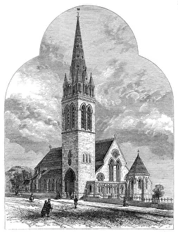 Episcopal Church Prints: St. Peter's Church, Edinburgh, 1868. Creator: Unknown