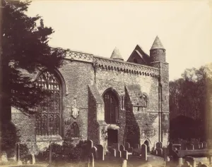 High Street Prints: St. Peters in the East, Oxford, 1859. Creator: Alfred Capel-Cure