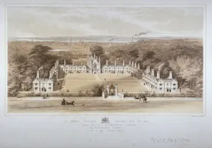 Fishmongers Company Prints: St Peters Hospital, East Hill, Wandsworth, London, 1849