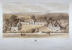St Peters Hospital Gallery: St Peters Hospital, East Hill, Wandsworth, London, 1849