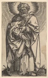 St Philip Prints: St. Philip from Christ and the Apostles, 1519. Creator: Hans Baldung