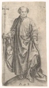 St Philip Prints: St. Philipp, ca. 1435-1491. Creator: Martin Schongauer