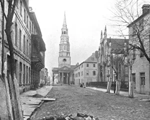 St Philips Church Prints: St Philips Church, Charleston, South Carolina, USA, c1900. Creator: Unknown