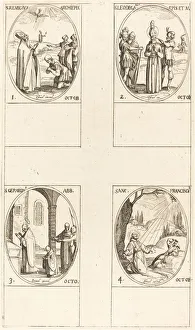 Assisi St Francis Of Collection: St. Remigius; St. Leodegarius; St. Gerard, Abbot; St. Francis of Assisi