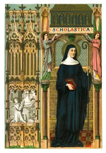 Benedict Of Nursia Gallery: St Scholastica, 1886