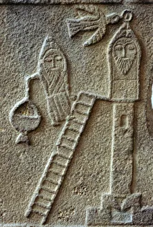Post Prints: St Simeon Stylites on top of his post, 5th century