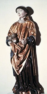 Individual Gallery: St Stephen, Austrian statue, 1480