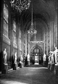Arnold Wright Gallery: St Stephens Hall, Palace of Westminster, London, c1905