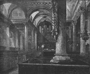 Aisle Prints: St. Stephens, Walbrook, 1890