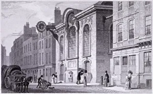Sweeper Prints: St Swithin London Stone, London, 1831. Artist: James Tingle