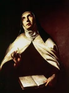 Holy Prints: St. Teresa of Avila (1515-1582), Spanish writer and religious