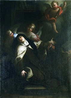 Carmelite Gallery: St Theresa of Avila, c1634-1689. Artist: Thomas Blanchet