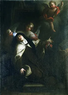 Carmelite Prints: St Theresa of Avila, c1634-1689. Artist: Thomas Blanchet