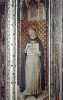 Cassock Collection: St Thomas Aquinas, mid 15th century. Artist: Fra Angelico