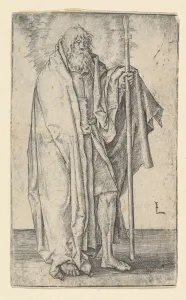 Saint Thomas Collection: St. Thomas, ca. 1510. Creator: Lucas van Leyden