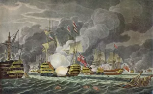 Earl Of St Vincent Gallery: St Valentines Day, c1798. Artist: Robert Clevely