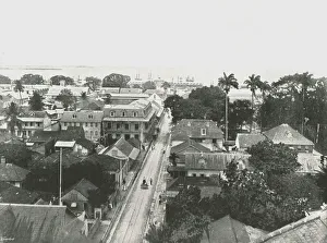 Trinidad And Tobago Prints: St Vincent Street, Port of Spain, Trinidad, 1895. Creator: Unknown