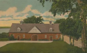 Capitol Souvenir Prints: The Stable, 1946