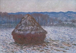 Claude Monet Collection: Stack of Wheat, 1890 / 91. Creator: Claude Monet