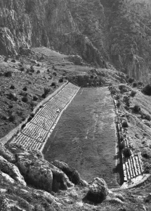 Stadium, Delphi, Greece, 1937. Artist: Martin Hurlimann