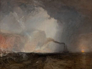 Staffa, Fingal's Cave, 1831 to 1832. Creator: JMW Turner