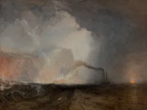 Steamboat Prints: Staffa, Fingals Cave, 1831 to 1832. Creator: JMW Turner