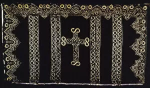 Images Dated 15th January 2022: The Stafford Altar Frontal, England, 1620 / 40 (appliqued areas: late 17th century)