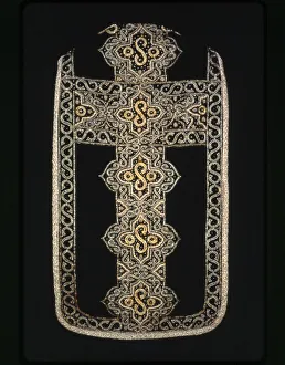 Liturgical Prints: The Stafford Chasuble, England, 1620 / 40 (appliqued late 17th century)
