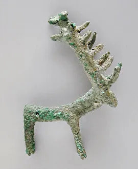 8th Century Bc Prints: Stag, c.750 B.C.. Creator: Unknown