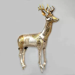 Fashion Accessories Collection: Stag (From Khashaat, Arkhangai Province, Mongolia), ca 700. Artist: Khazar culture