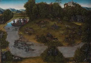 Frederick Iii Prints: The Stag Hunt of the Elector Frederic the Wise (1463-1525) of Saxony