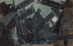 Korovin Prints: Stage design for the ballet Don Quijote by L