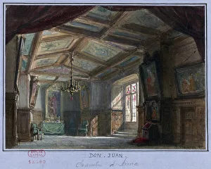 Don Giovanni Prints: Stage design for the opera Don Giovanni by Wolfgang Amadeus Mozart