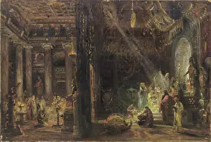 Nero Prints: Stage design for the opera Nerone by Arrigo Boito