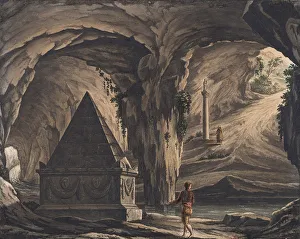 Stage design for the opera Romeo et Juliette by Ch. Gounod. Creator: Magnani