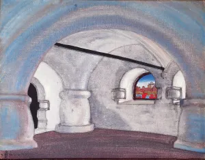 Roerich Prints: Stage design for the opera Sadko by N