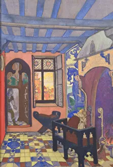 Roerich Gallery: Stage design for the the theatre play Princess Maleine by M. Maeterlinck, 1913