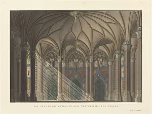 Don Carlos Prints: Stage design for the tragedy Don Carlos by Friedrich Schiller, 1824