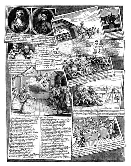 John Gay Prints: The Stage Medley, 18th century