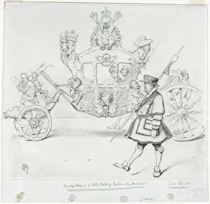 The Stagecoach for Parliamentary Purposes. Creator: Edward Tennyson Reed (British, 1860-1933)