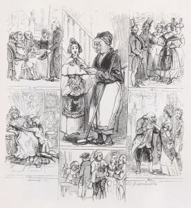 Ranger Pierre Jean De Prints: The Five Stages from The Complete Works of Beranger, 1836