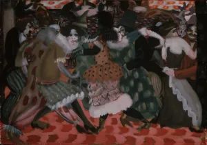 Boredom Gallery: The Stagnation (The modern dance), 1913. Artist: Grigoriev, Boris Dmitryevich (1886-1939)