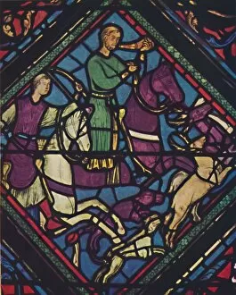 Stained Glass - Chartes Cathedral, 13th century, (c1950). Creator: Unknown