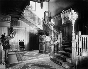 Staircase Prints: Staircase in home of Senator Philander Knox