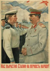 Stalin Prints: Stalin brought us up loyal to the people!